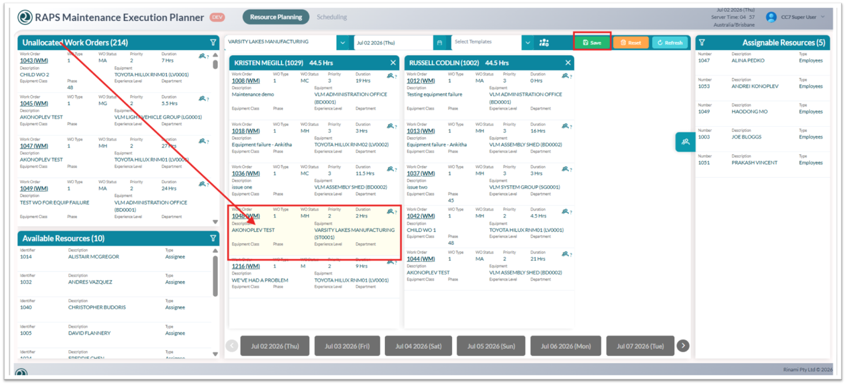 Assign an Unallocated Work Order to a Resource 1.png